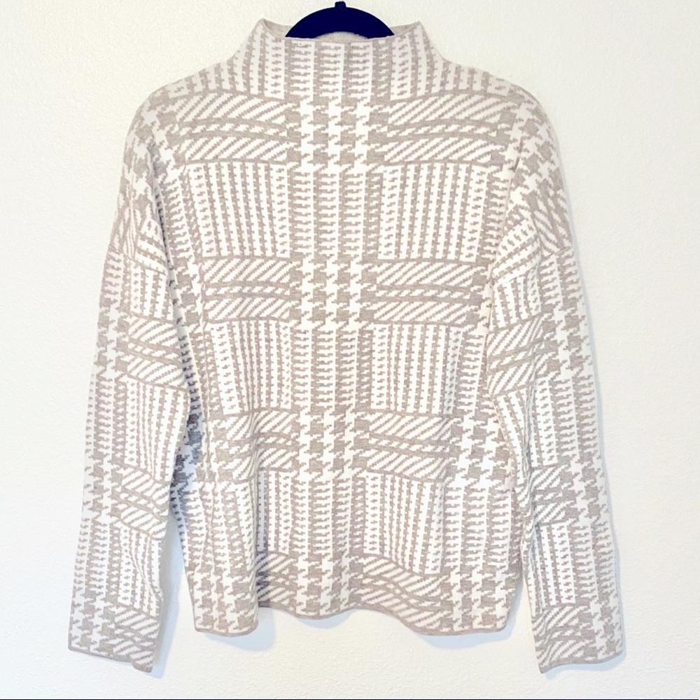Max Studio Mock-Neck Sweater